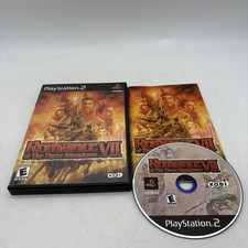 Romance Of The Three Kingdoms VII PlayStation 2 PS2 Complete w/ Manual CIB picture