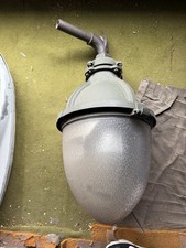 Vintage Ornate Detroit City Street Light Fixture w. Glass Globe picture