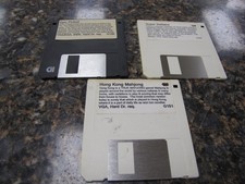 Lot of (3) Vintage Games - Epic Pinball /Super Solitaire/Hong Kong Mahjong 3.5