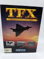 TFX Tactical Fighter Experiment PC Big Box IBM CD picture