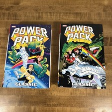 Marvel Power Pack Classic By Simonson Omnibus Hardcover Lot Volume 1 & 2 picture