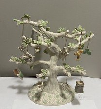 Lenox Luck Of The Irish Tree Fine Ivory China 2005 Ornament Display 10 Charms picture