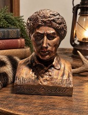 Vintage 1950s Davy Crockett Bust Peoples First National Bank Pittsburgh PA picture