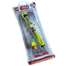 Lego Star Wars • Yoda Ballpoint Pen • 2009 • New in Box NIB picture