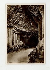 Vintage Postcard Real Photo Unposted Valentine & Sons Fingal's Cave Scotland picture