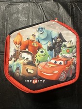 Disney Infinity Red Carrying Case - Cars Buzz Sparrow Mike picture
