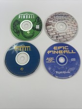 Vintage PC Pinball 4 Game Lot Sierra 3-D Ultra Creep Night Lost Continent Epic picture