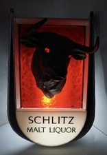 Schlitz Malt Liquor Bull Sign (1972) picture