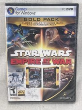 Brand New Sealed- Star Wars Empire At War Gold Pack PC DVD-ROM Windows Game 2007 picture