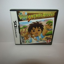 Go, Diego, Go Safari Rescue Nintendo DS Video Game with Manual Tested & Working picture