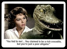 The Alligator People 2025 Monster Memes Card #47 (NM) picture