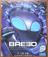 Alienware Breed PC Scene 1 Origins 2008 Original Print Ad - 8.5