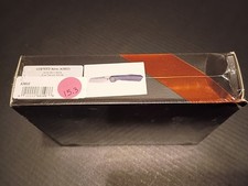 Vosteed Xeno A3802 Blue Titanium Vanax Satin Folding Knife - BRAND NEW SEALED picture