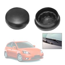 2Pcs Windshield Wiper Arm Covers Nut Cover for B5 B6 B7 Golf MK4 MK5 MK6 MK7 picture