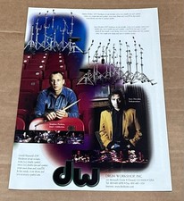 Stephen Perkins of Jane's Addiction / Joey Heredia - DW DRUMS - 1998 Print Ad picture