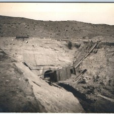 c1910s Mine Entry Shaft Tunnel RPPC Real Photo Coal Mining Operation Postcard picture