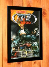 Carmageddon TDR 2000 Vintage Mini Promo Poster Ad / Art Artwork Framed picture