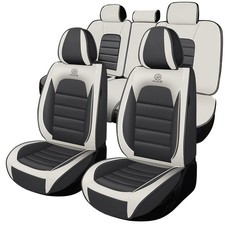 Full Set for Ford Escape Seat Covers 2000-2026, Waterproof Nappa Leather Car ... picture