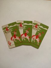 Lot (3) Vintage Cowboy Themed “YIPPEE” Playing Cards,Western Publishing Co. picture