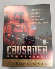Sealed Crusader No Remorse Cd-Rom Classics EA Origin PC Big Box New picture