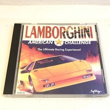 Lamborghini American Challenge Diablo Racing PC CDROM DOS 3.1 softkey Titus 1995 picture