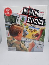 UnNatural Selection (PC, 1993) Brand New Factory Sealed W/ Comp USA Sticker BNIB picture