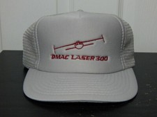 EXTREMELY RARE aircraft snapback hat OMAC Ayers NASA Laser 300 cap READ HISTORY picture