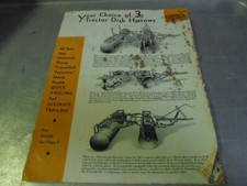 Vintage 1920's McCormick-Deering Tillage equipment brochure picture