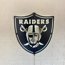 Custom *Raiders LED Sign, Lighted Wall Art, Man Cave Sports Gift picture