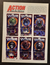 1997 WAR PLANETS Mini Playsets Trendmasters ~ Magazine Preview Page/PRINT AD picture