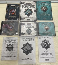 Forgotten Realms Baldur's Gate II, Heart of Winter & Icewind Dale 2 Lot CD-ROM picture