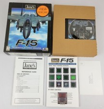 Jane's F-15: The Definitive Jet Combat Simulator (PC, 1998) Big Box Complete picture