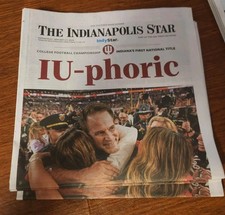 Indianapolis Star - January 21, 2026 - 'IU-phoric' picture