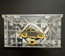 LEEN Customs 2021 Gold Volkswagen Beetle Collectible VW Vehicle Pin in Case LE25 picture