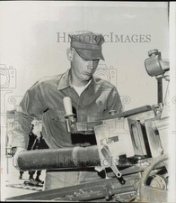 1966 Press Photo Private William H. York, Grandson of Sergeant Alvin York picture