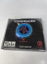 CONSPIRACIES Murder-Mystery-Adventure 3-Disc Set PC-CD-ROM-2003 Mint Complete picture