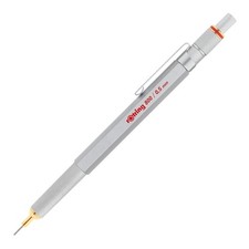 rOtring 800 Silver 0.5mm Mechanical Pencil Ergonomic Twist and Click Design picture