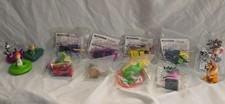 Wendy's 1995 Kids Meal Toy Lot Techno Tows ALF Tales Frogger Cow & Chicken picture