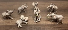 Lot of 7 Vintage 1993 Lenox Elephant Figurines Mixed Characters Variety picture