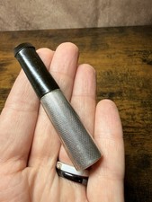 Vintage 835 Silver Cigarette Holder Engine Turned Pattern Mouthpiece 8g Stamped picture