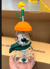 A+  HOT ITEM 2026 Pre-Order The Snoopy x Starbucks Glass Cold Cup picture