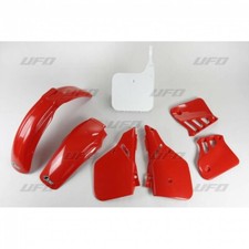 Plastic Fairing Set UFO Plast Honda CR 125 1987 - 1988 HO KIT099 999W picture
