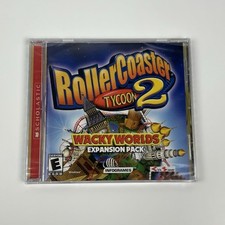 RollerCoaster Tycoon 2: Wacky Worlds Expansion Pack (PC, 2003) New & Sealed picture