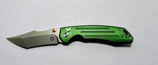 Two SixLeaf SL-82 Recurve Tanto cmpnd grind14c28n 1-Gray/1-Green Aluminium Frame picture