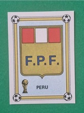 Panini WC Argentina 78 Peru Shield for cynh2x81 picture