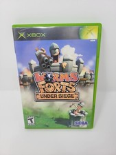 Worms Forts Under Siege Xbox No Manual Tested Free US Ship See Store picture