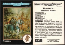 R2 Rare ~ 1991 TSR AD&D Gold Border RPG Art Card #493 ~ Hillsfar Clyde Caldwell picture