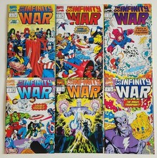 The Infinity War #1-6 NM 1st App The Godess Complete Series Marvel Comics 1992  picture
