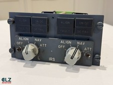 Boeing 737 Inertial Reference System IRS Cockpit Panel Overhead picture