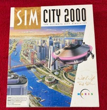 Big Box Sim City 2000 Signature Edition Apple Mac Macintosh 1994 Complete picture